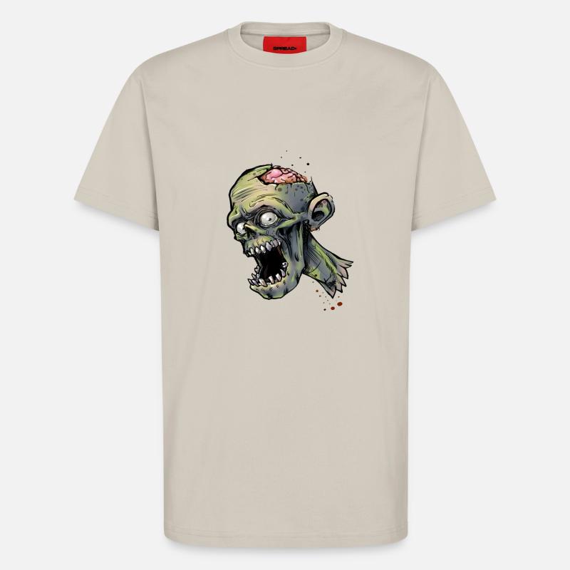 Zombie in einer Zombieapokalypse - T-Shirt - made by SPREAD - WARM CLAY