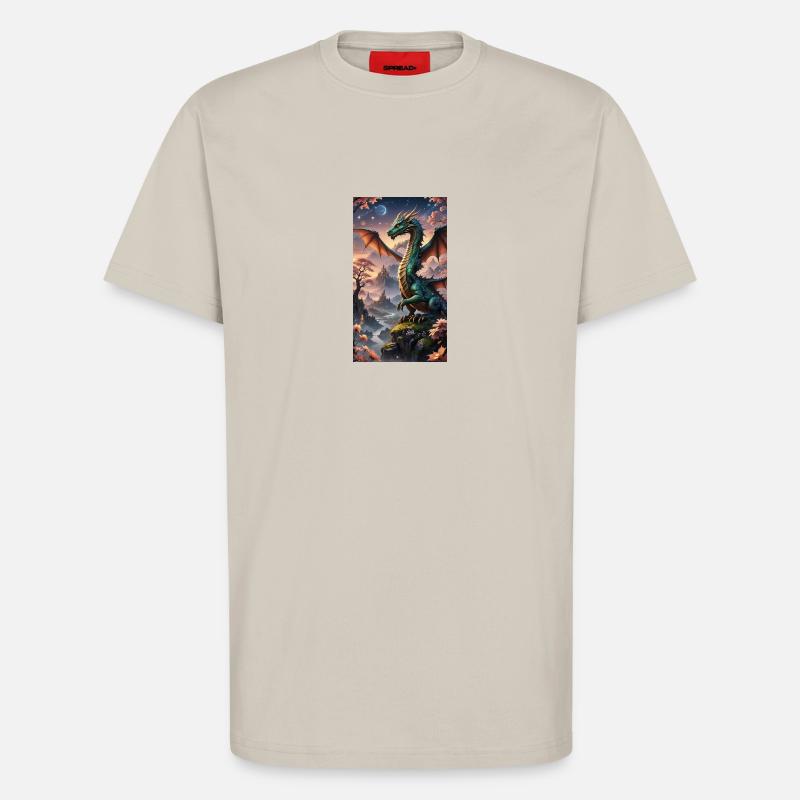 Drachen 4 - T-Shirt - made by SPREAD - WARM CLAY