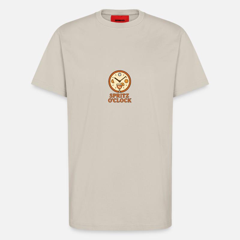 Spritz O’Clock - T-Shirt - made by SPREAD - WARM CLAY