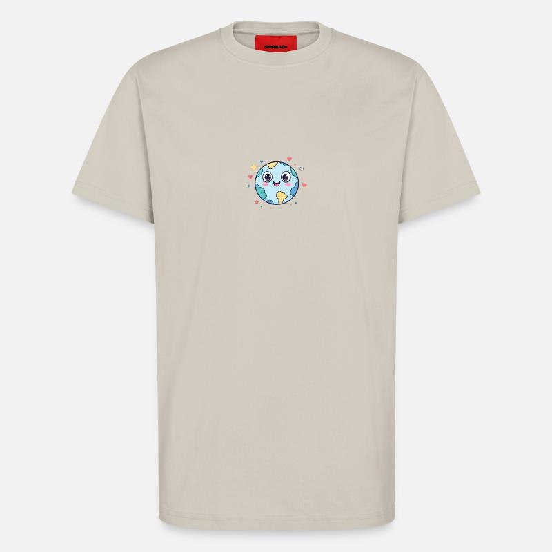 Erde - T-Shirt - made by SPREAD - WARM CLAY