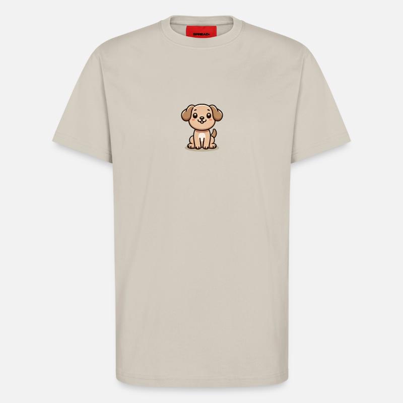 Süßer Welpe - T-Shirt - made by SPREAD - WARM CLAY