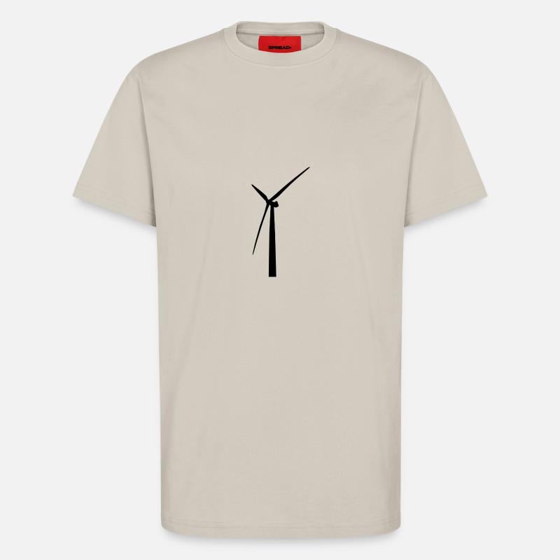 Windmühle! Geschenkidee Geschenk - T-Shirt - made by SPREAD - WARM CLAY