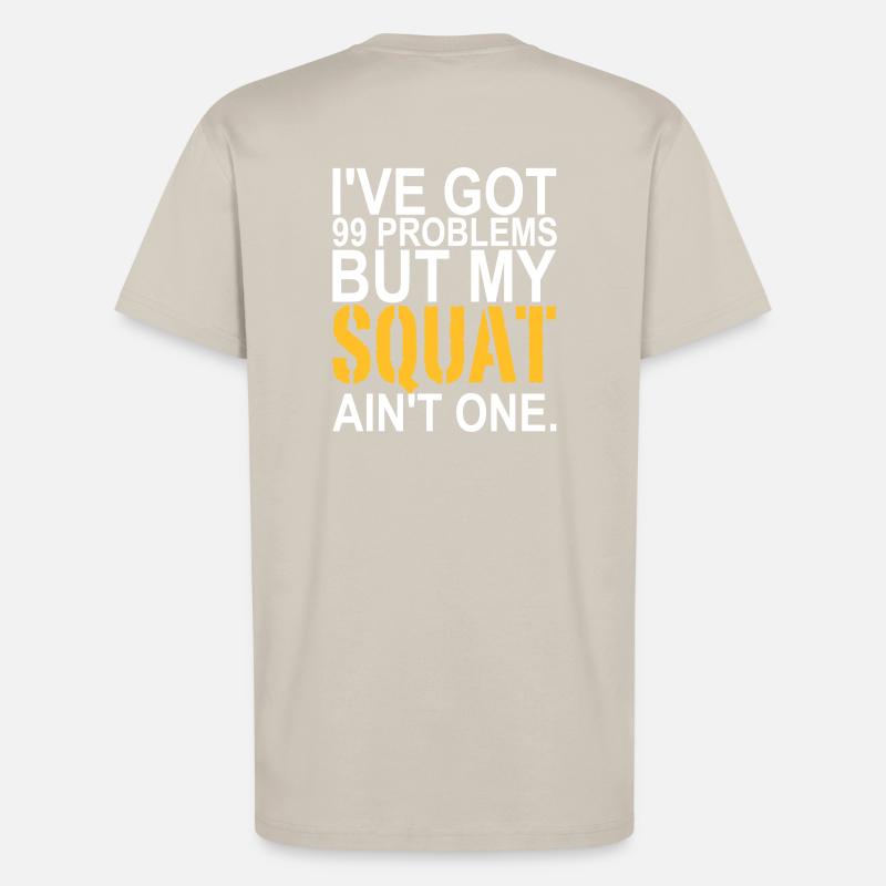 99 Problems - T-shirt bio décontracté fabriqué en UE - WARM CLAY