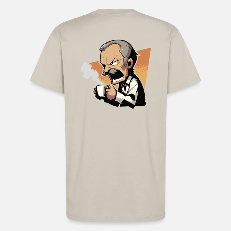 Chef wütend - T-Shirt - made by SPREAD - WARM CLAY