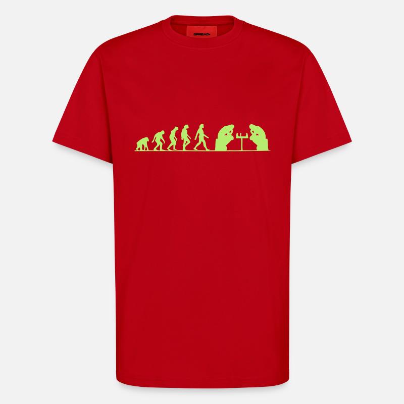 Evolution Ausfall - T-Shirt - made by SPREAD - Rot