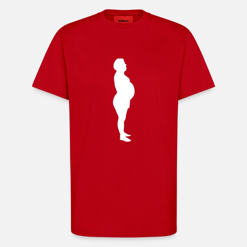 Dick - T-Shirt - made by SPREAD - Rot