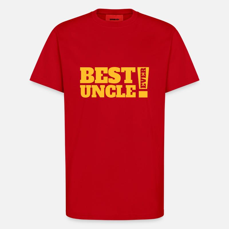 Best Uncle Ever - T-Shirt - made by SPREAD - Rot
