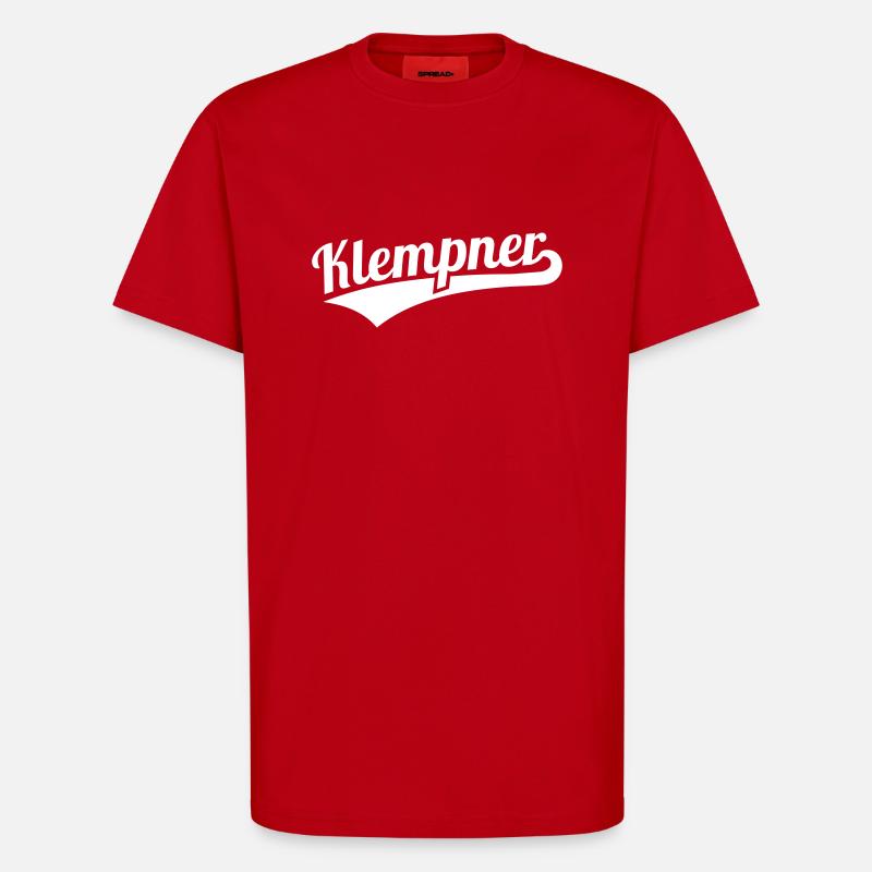 Klempner - T-Shirt - made by SPREAD - Rot