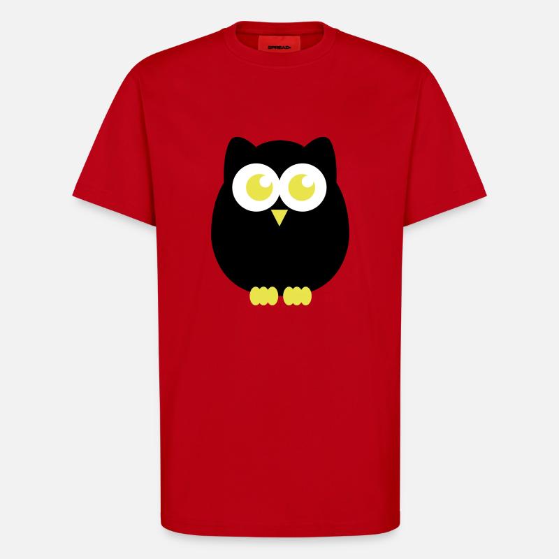 eule - T-Shirt - made by SPREAD - red