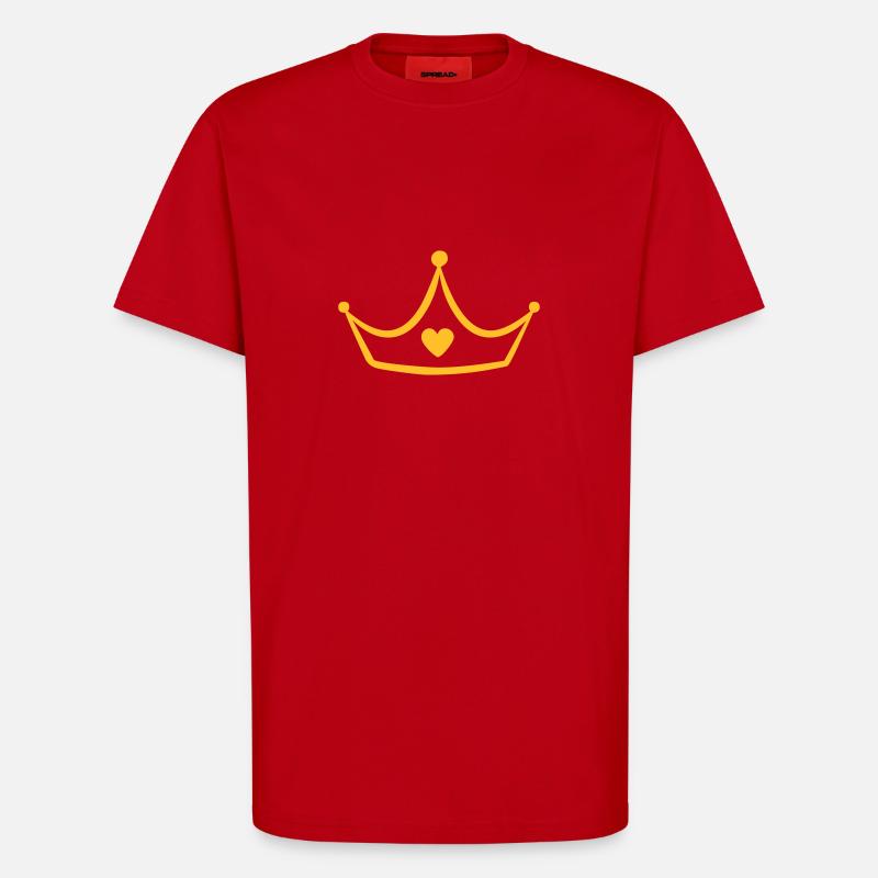 krone - T-Shirt - made by SPREAD - Rot