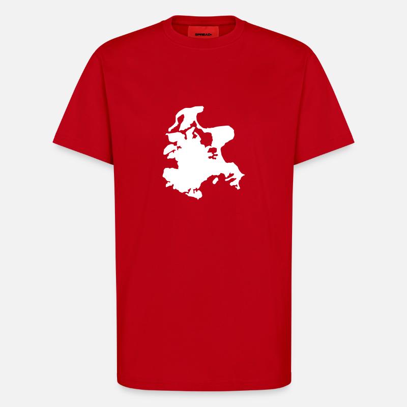 Rügen - T-Shirt - made by SPREAD - Rot