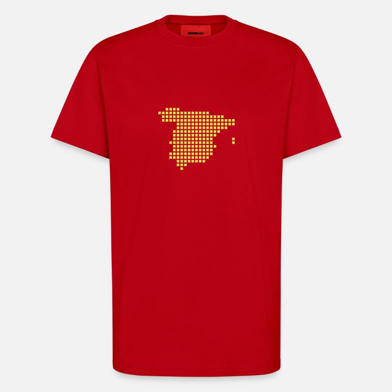 Spanien - T-Shirt - made by SPREAD - Rot