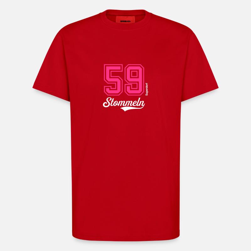 Superdorf Stommeln - T-Shirt - made by SPREAD - Rot