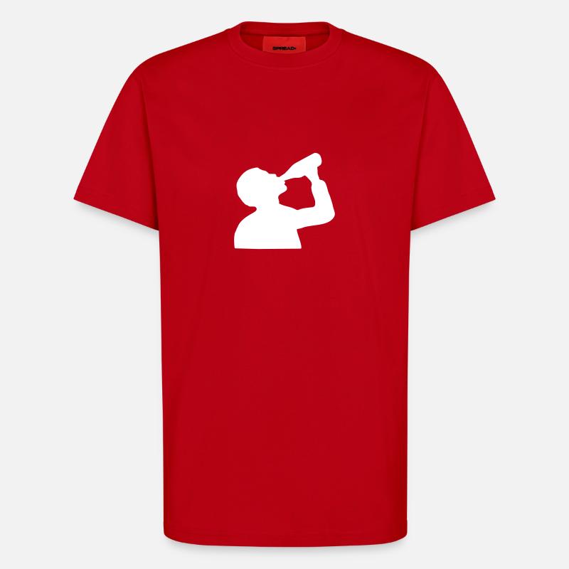Bier - T-Shirt - made by SPREAD - Rot