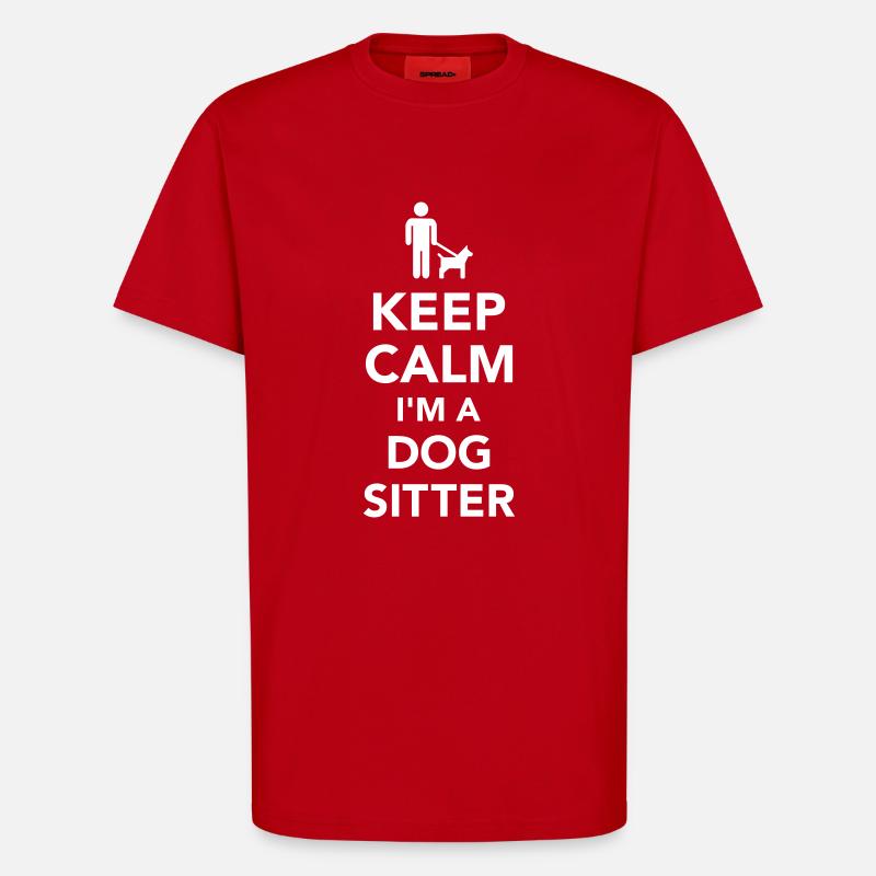 Hundesitter - T-Shirt - made by SPREAD - Rot