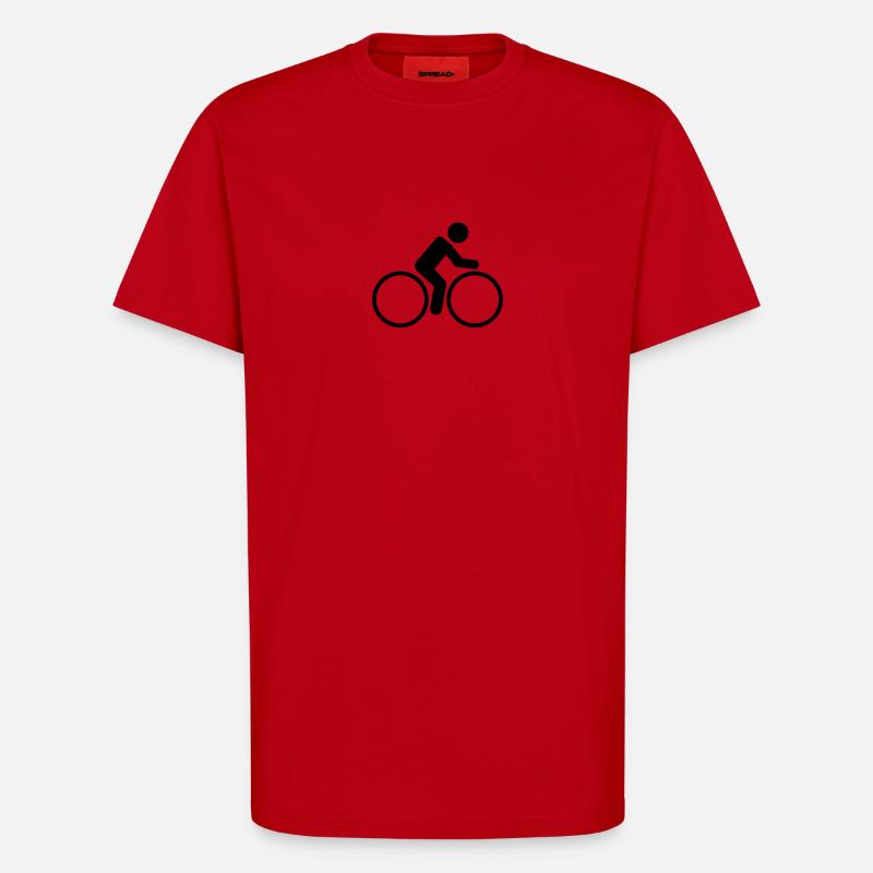 Fahrrad - T-Shirt - made by SPREAD - Rot