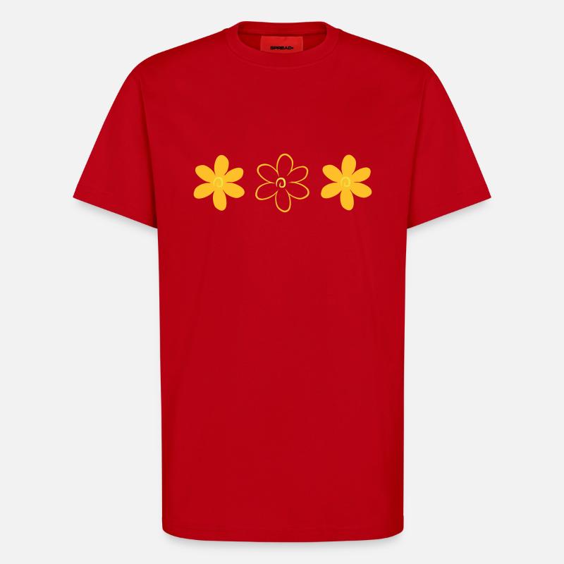 Blume - T-Shirt - made by SPREAD - Rot