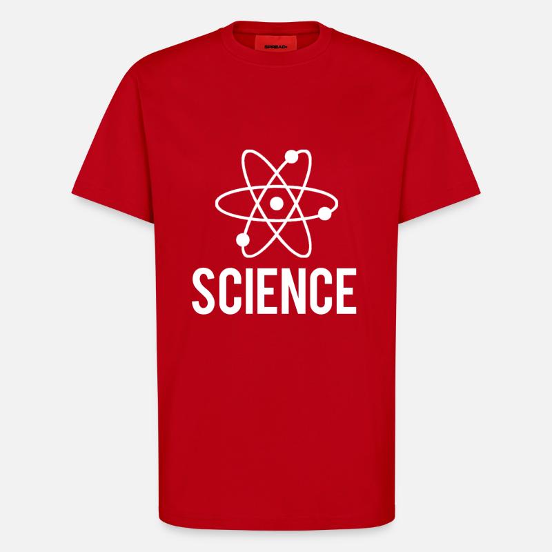 WISSENSCHAFT - T-Shirt - made by SPREAD - Rot
