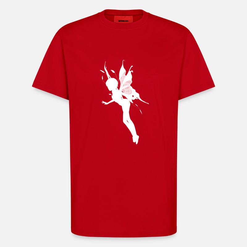 Die weisse Fee - T-Shirt - made by SPREAD - Rot