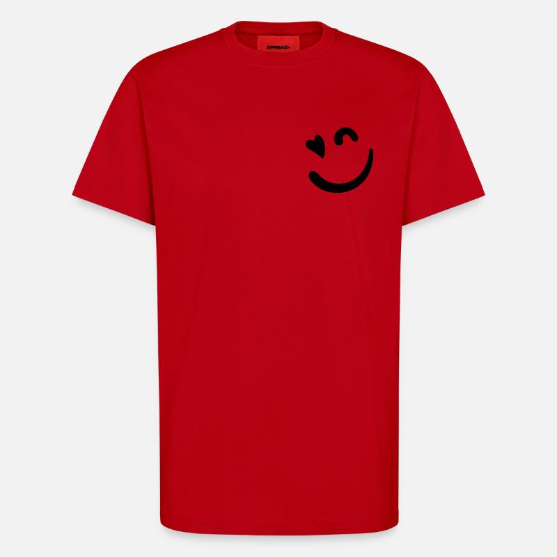 Leuchtfeuer-Logo - Rot - T-Shirt - made by SPREAD - Rot