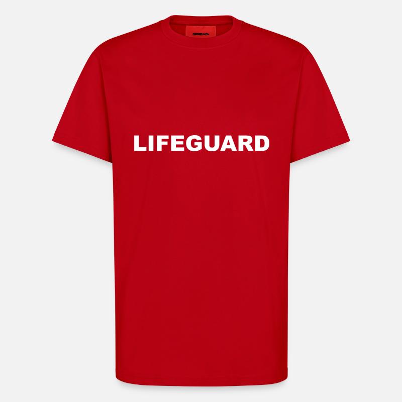 Rettungsschwimmer - T-Shirt - made by SPREAD - Rot