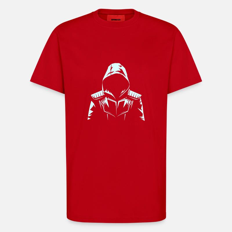 VISUALIZATION - T-Shirt - made by SPREAD - red