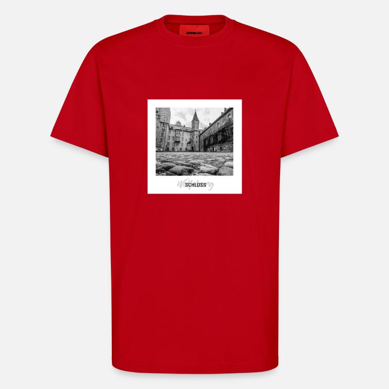 Schloss Wolfsburg - T-Shirt - made by SPREAD - Rot