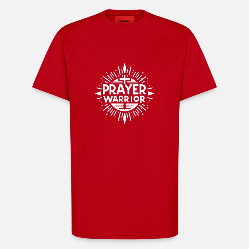 Gebets-Krieger - T-Shirt - made by SPREAD - Rot