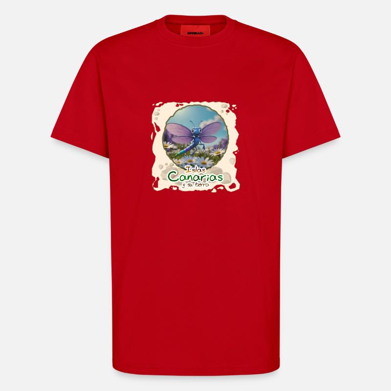 Libelle - T-Shirt - made by SPREAD - Rot