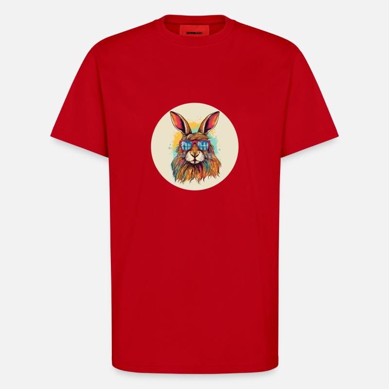 Hase - T-Shirt - made by SPREAD - Rot