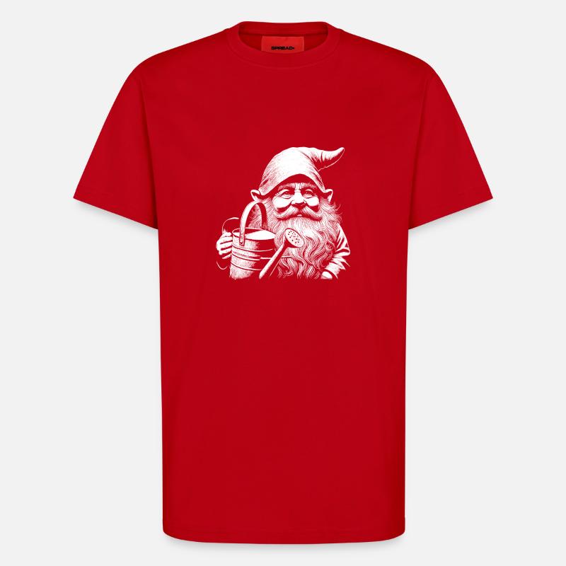 Gartenzwerg - T-Shirt - made by SPREAD - Rot