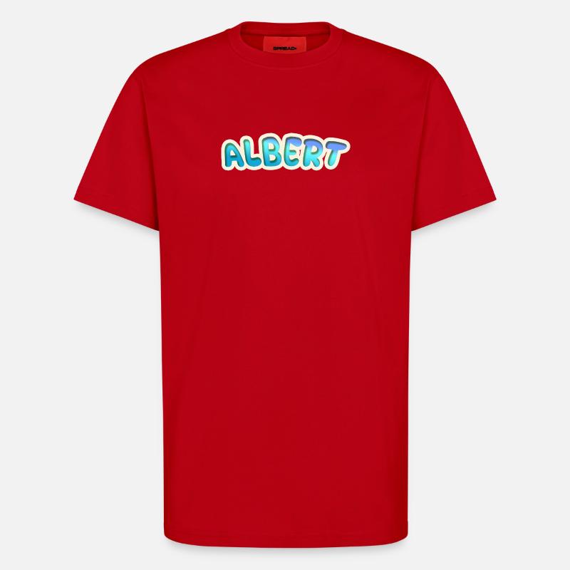 Albert als Beruf - T-Shirt - made by SPREAD - Rot