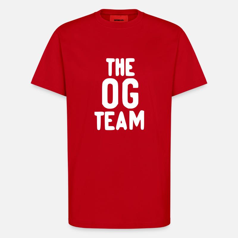 Das OG-Team - T-Shirt - made by SPREAD - Rot