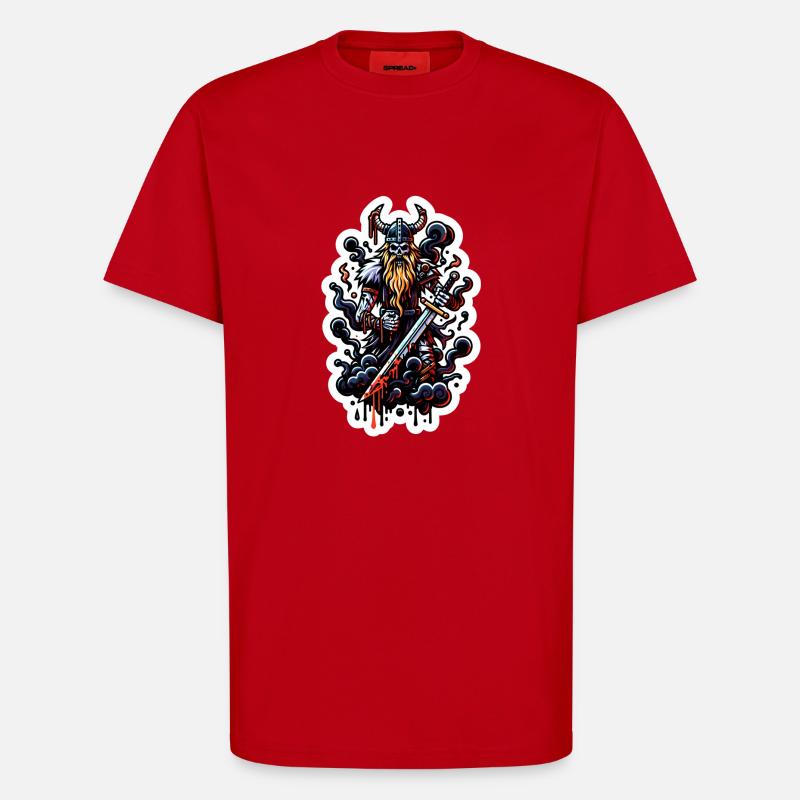 Vikings Resurrection - T-Shirt - made by SPREAD - Rot