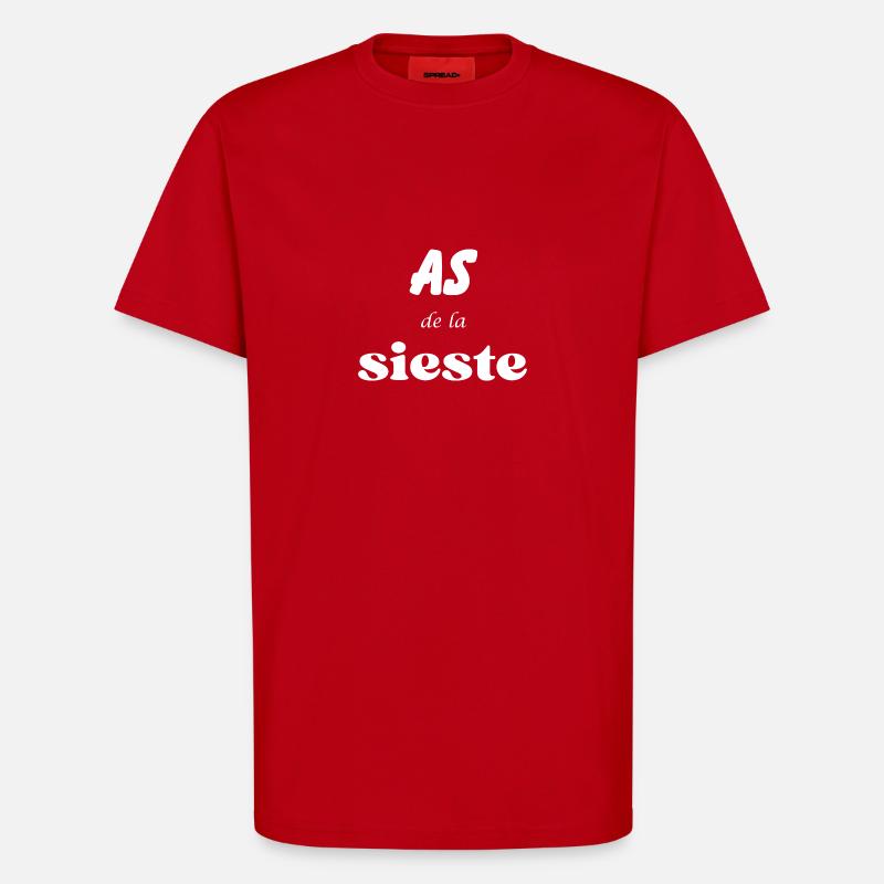 Ass des Nickerchens - T-Shirt - made by SPREAD - Rot