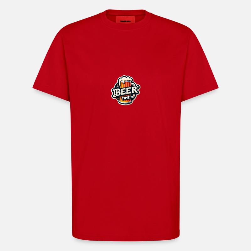 Beer - T-Shirt - made by SPREAD - Rot