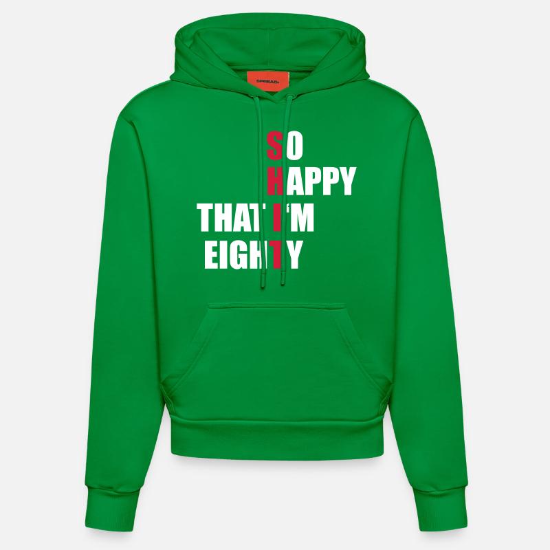 80 - Sweat à capuche bio ajusté fabriqué en UE - City Green