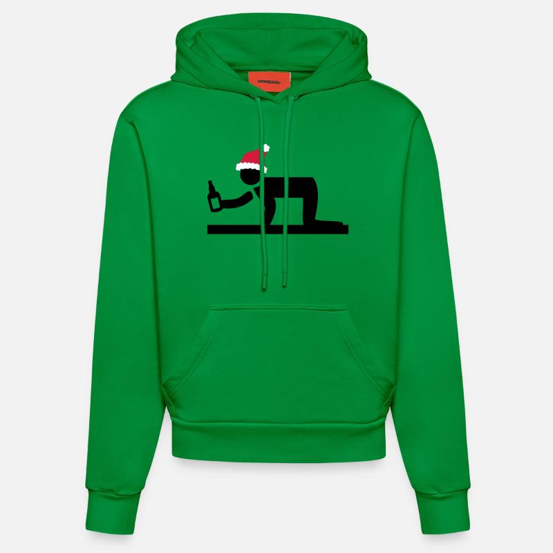noel - Sweat à capuche bio ajusté fabriqué en UE - City Green