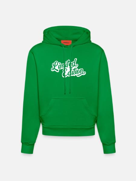 Limited Edition - Organic Fitted Hoodie Made in EU - City Green