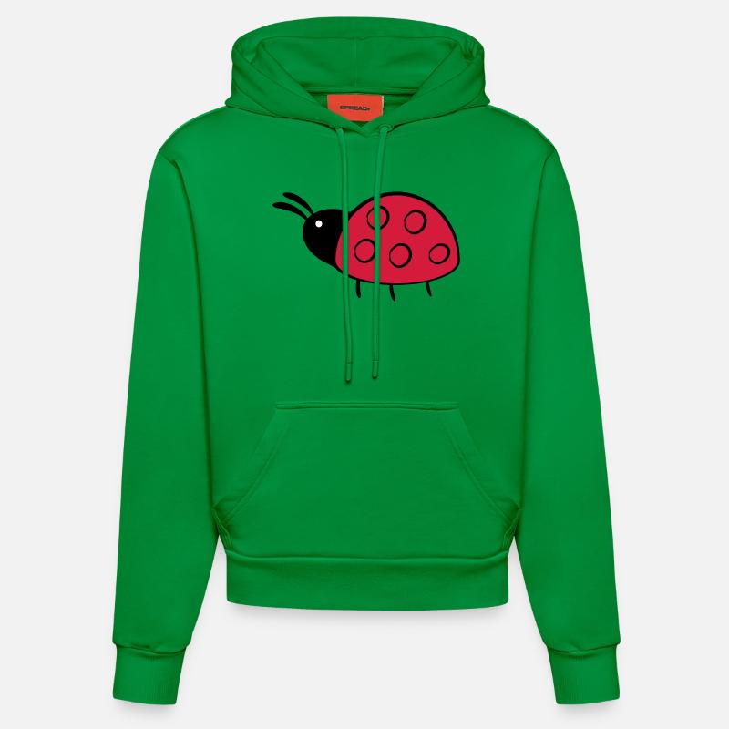 Coccinelle - Sweat à capuche bio ajusté fabriqué en UE - City Green