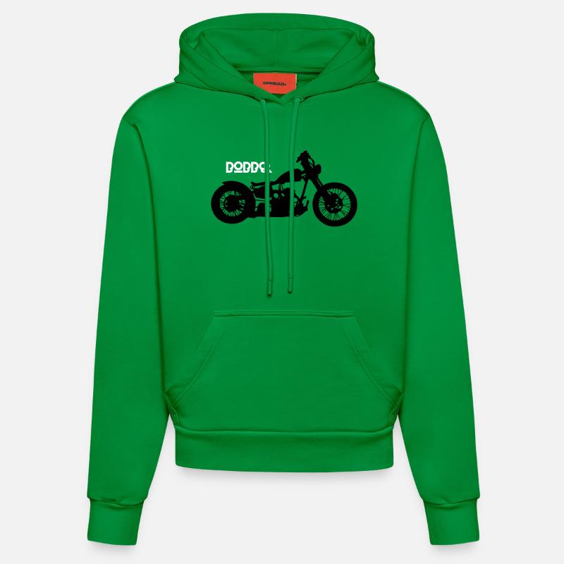 Bobber - Sweat à capuche bio ajusté fabriqué en UE - City Green