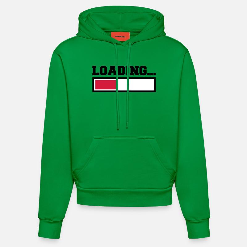 Loading - Sweat à capuche bio ajusté fabriqué en UE - City Green