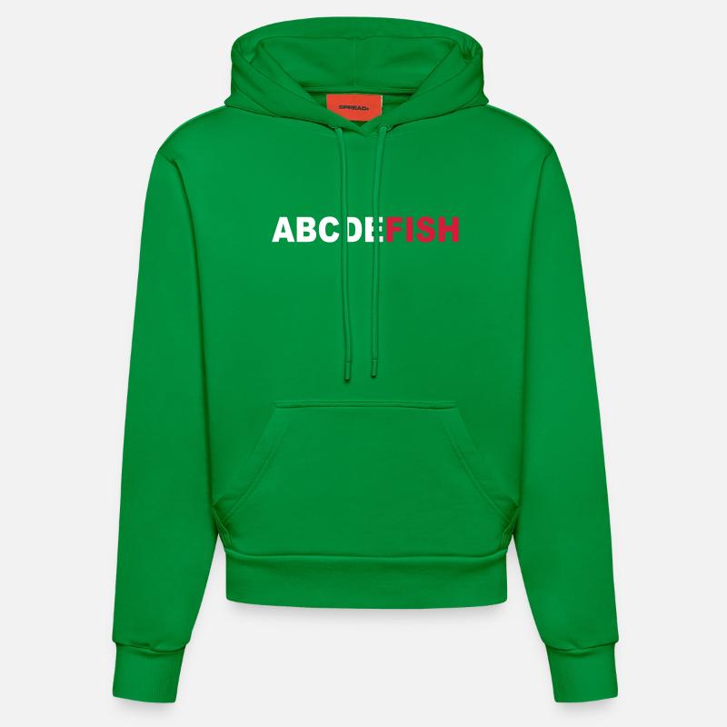 pêche - Sweat à capuche bio ajusté fabriqué en UE - City Green