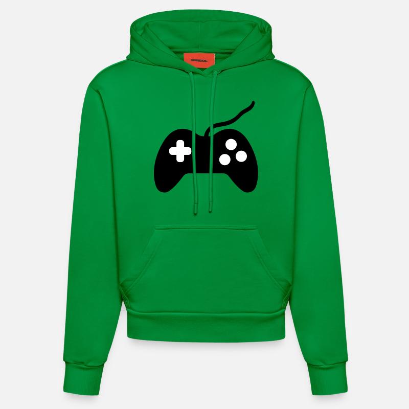 controller_form_f2 - Sweat à capuche bio ajusté fabriqué en UE - City Green