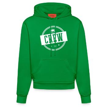 Cercle d’équipage - Sweat à capuche bio ajusté fabriqué en UE - City Green - Devant
