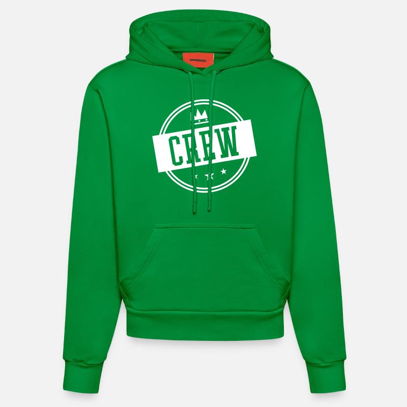Cercle d’équipage - Sweat à capuche bio ajusté fabriqué en UE - City Green