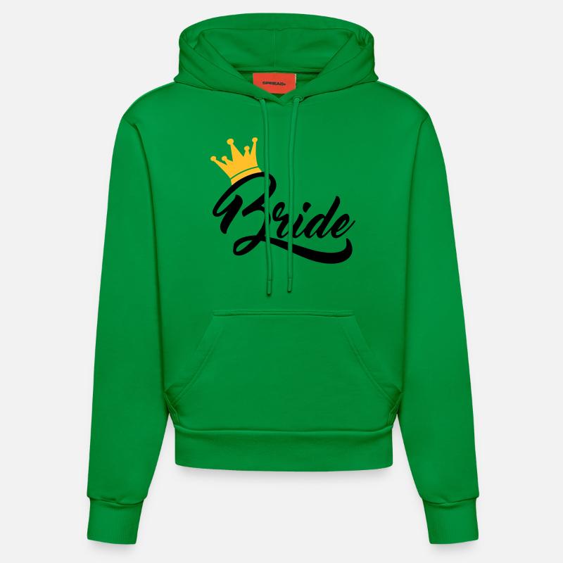 bride - Sweat à capuche bio ajusté fabriqué en UE - City Green