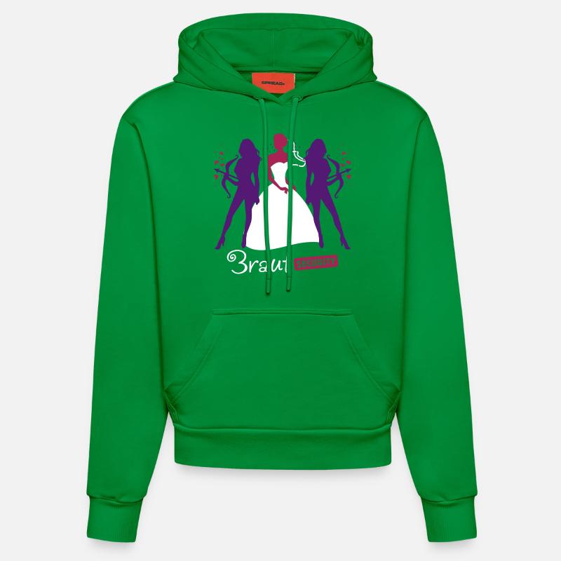 Bride de sécurité 3C - Sweat à capuche bio ajusté fabriqué en UE - City Green