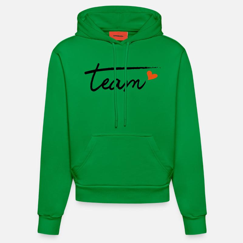 Equipe - Sweat à capuche bio ajusté fabriqué en UE - City Green