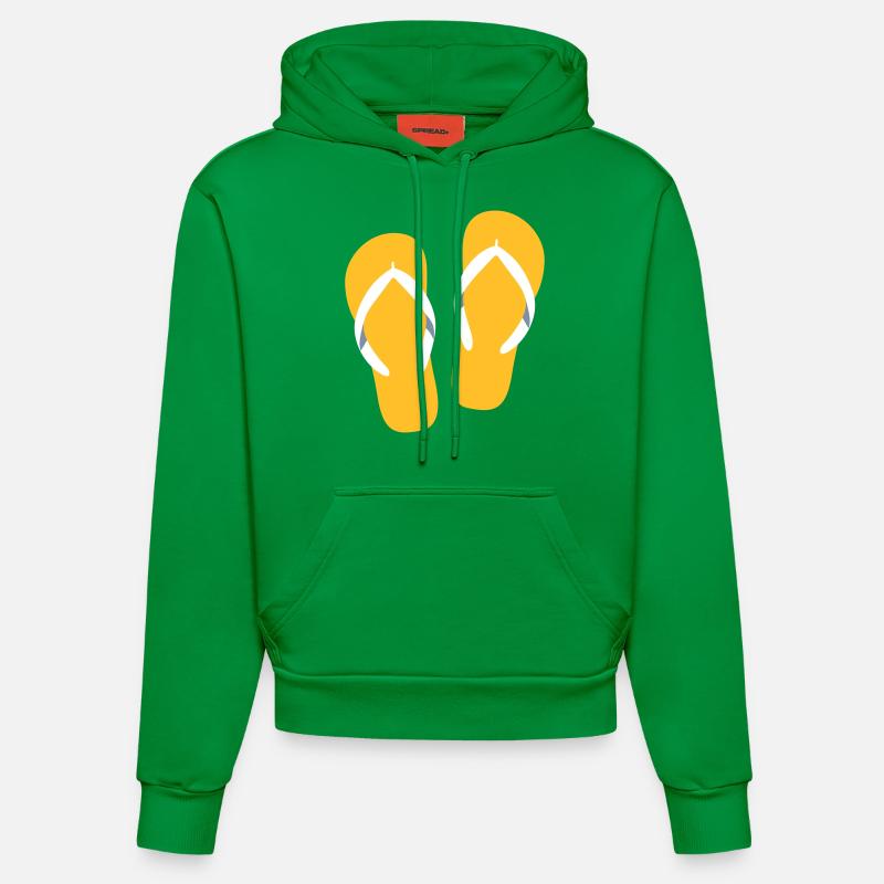 tong - Sweat à capuche bio ajusté fabriqué en UE - City Green